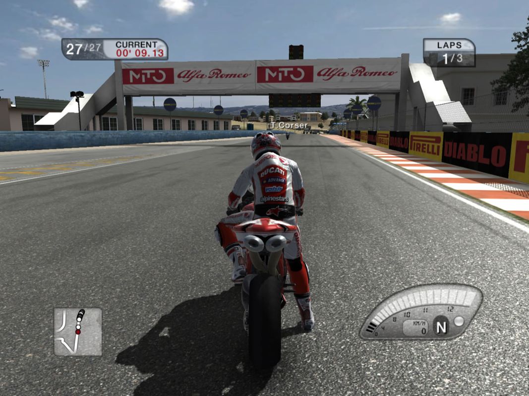 SBK 09: Superbike World Championship screenshot 3 for Playstation 2